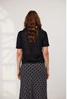 DAZZLE LUREX KNIT - black