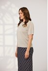 DAZZLE LUREX KNIT - gold