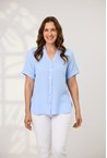 JASPER COTTON SHIRT - blue