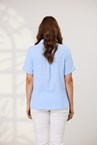 JASPER COTTON SHIRT - blue
