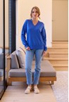 PIPPA MERINO KNIT - cobalt