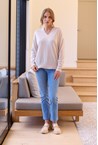 PIPPA MERINO KNIT - ecru