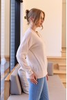 PIPPA MERINO KNIT - ecru