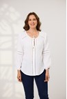 LENOX BLOUSE - white