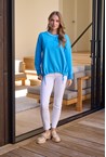 KNOT TOP - sapphire