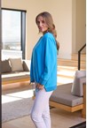 KNOT TOP - sapphire