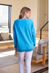 KNOT TOP - sapphire