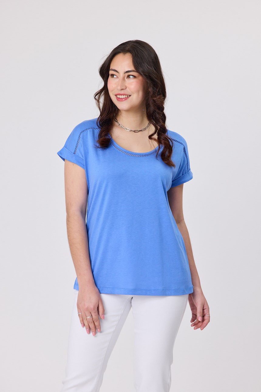 DIAMOND LACE TOP