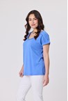 DIAMOND LACE TOP - lapis