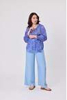 ISABEL BLOUSE - cobalt