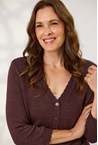 SUMMER COTTON CARDI - expresso