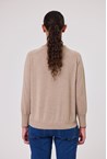 HOLLIE MERINO KNIT - latte