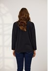 WEARABLE LS CREW TOP - black