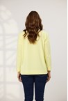WEARABLE LS CREW TOP - lemon