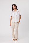AYLA SHIRT - white
