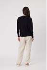 TUI CARDIGAN - black
