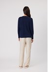 TUI CARDIGAN - navy