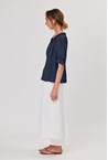 LAINEY BLOUSE - navy
