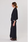 SHAWL JACKET - black