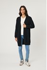 PAULA LONG CARDI - black