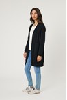 PAULA LONG CARDI - black