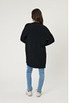 PAULA LONG CARDI - black