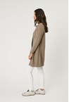 PAULA LONG CARDI - latte