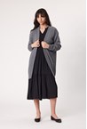 PAULA LONG CARDIGAN - grey
