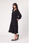 GIA MAXI DRESS - black